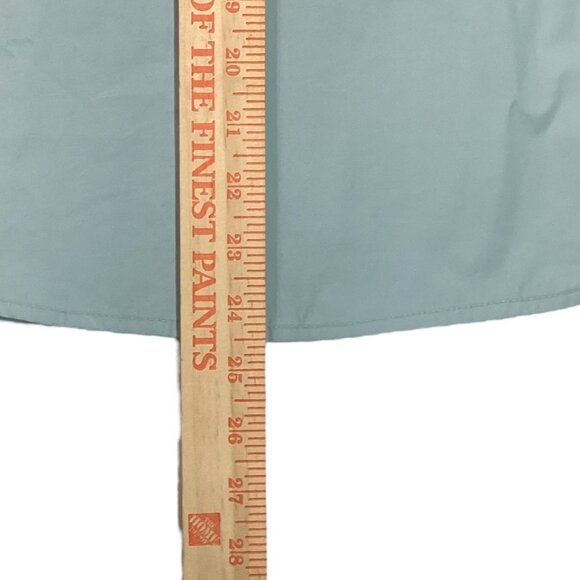 NWT Open Edit Teal Mist Cold Shoulder Long Sleeve Blouse -Women's Size Large - Picture 7 of 8